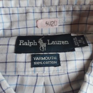 Long sleeve polo ralph lauren mens dress shirt